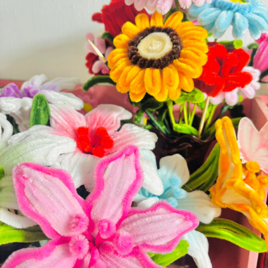Pipe Cleaner Flowers